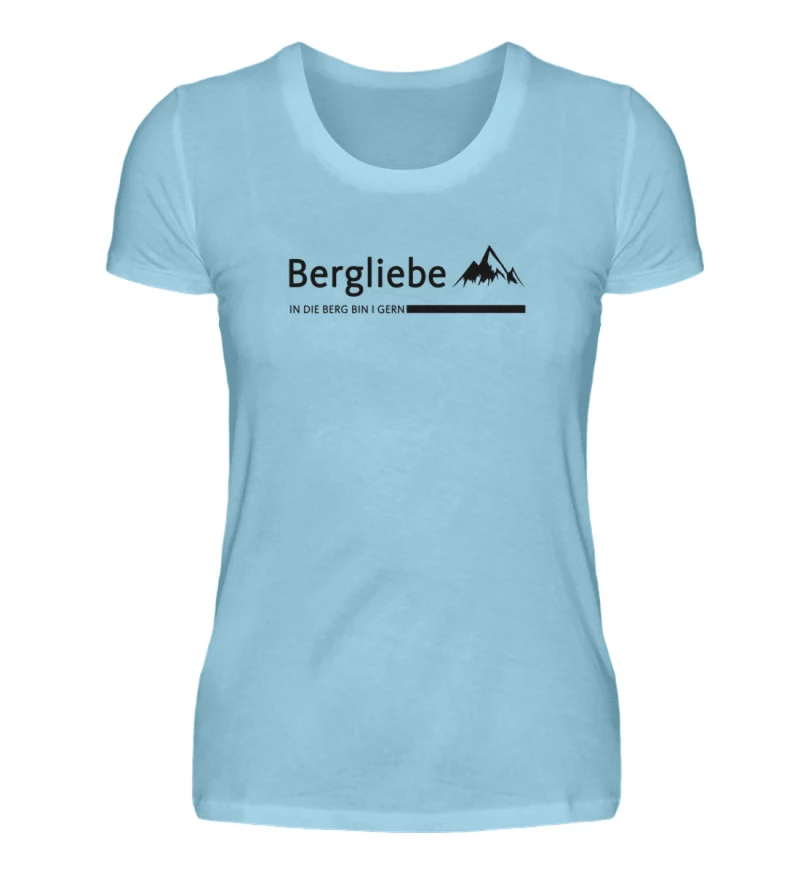 In die Berg bin i gern - Damen Premium T-Shirt