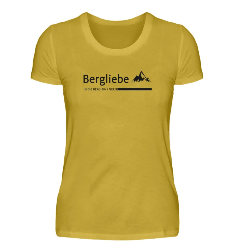In die Berg bin i gern - Damen Premium T-Shirt