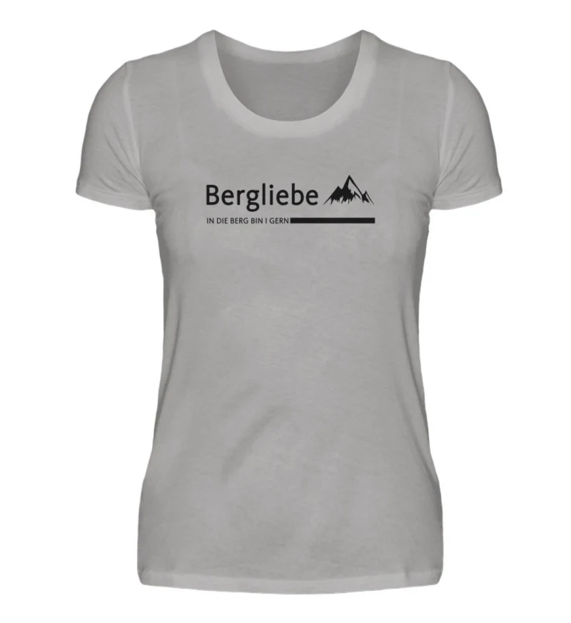 In die Berg bin i gern - Damen Premium T-Shirt