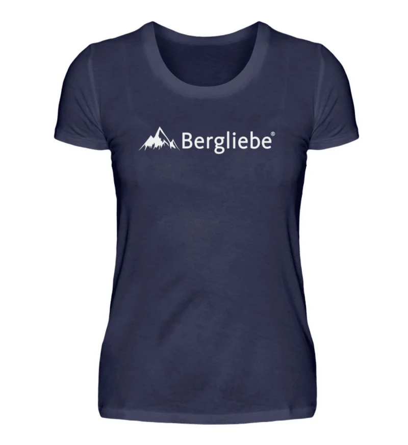 Bergliebe ON TOP Backprint - Damen Premium T-Shirt