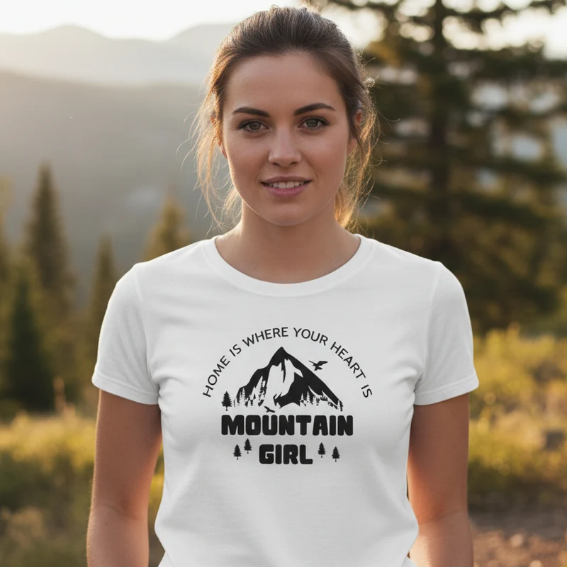 Mountaingirl - Damen Premium T-Shirt