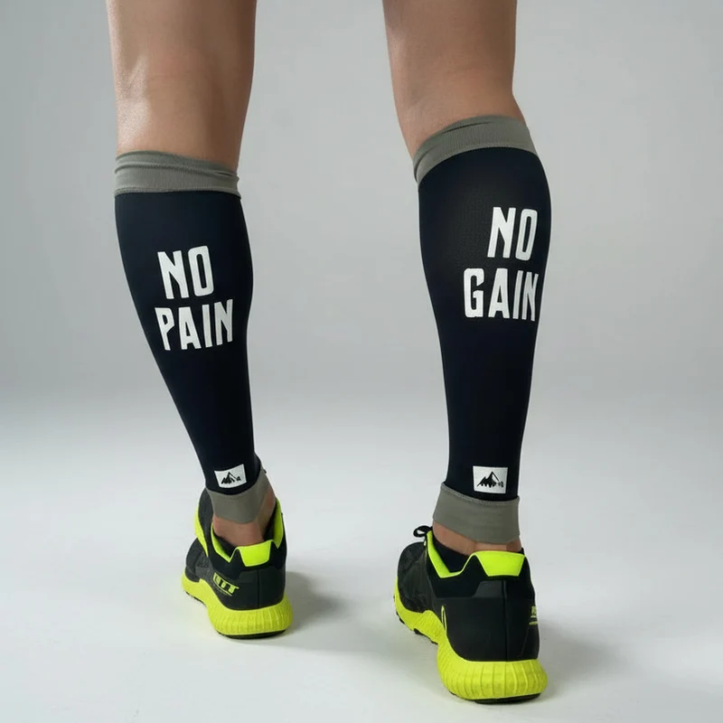 Bergliebe® Compression Calf Sleeves (Beinlinge) - No Pain Black