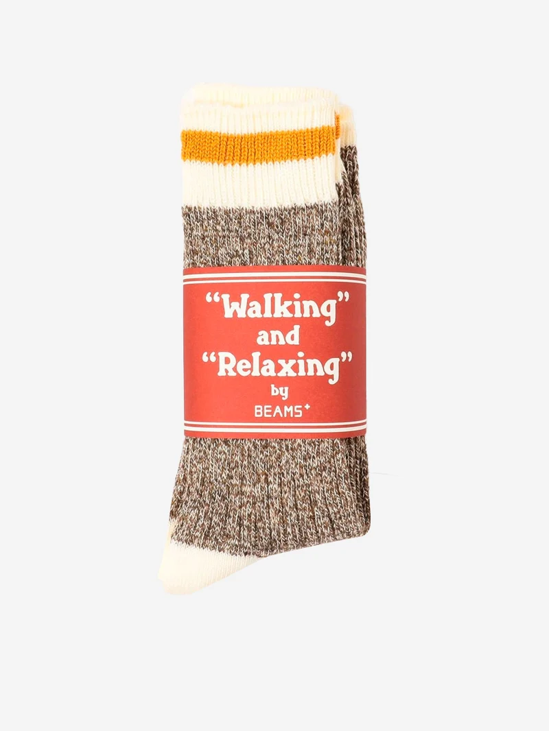 Rag socks kaki con giallo