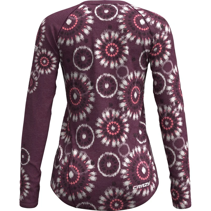 Crazy Idea Long Sleeved Aria Damen Langarmshirt moon-blush