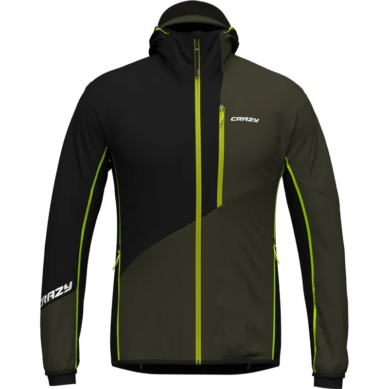 Crazy Idea Jacket Acceleration Damen Isolationsjacke forest