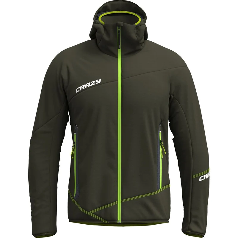Crazy Idea Jacket Neutron Herren Softshelljacke forest