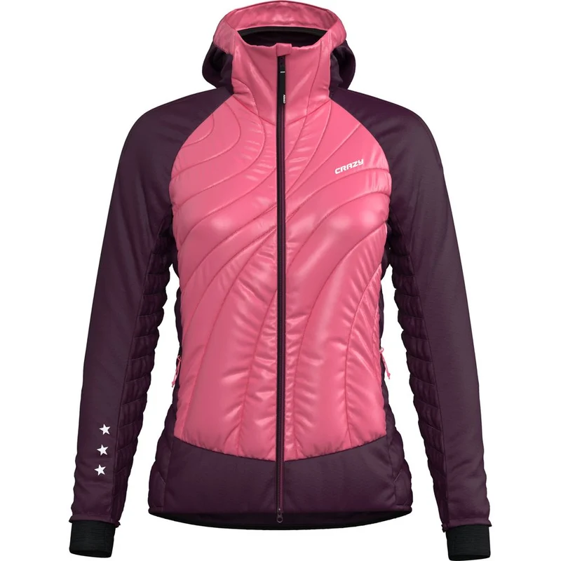 Crazy Idea Jacket Electra Damen Isolationsjacke blush
