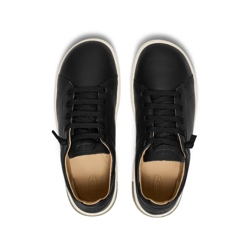 KNX Ledersneaker für Herren | Black/Star White