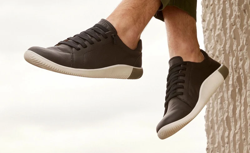 KNX Ledersneaker für Herren | Black/Star White