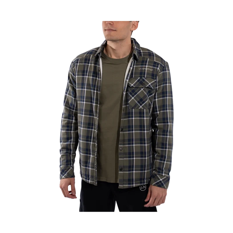 La Sportiva Rambler Lined Flannel Shirt Cypress/Night Sky
