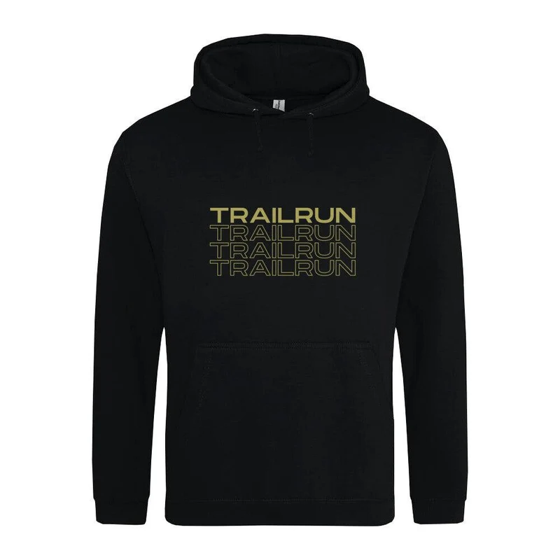 TRAILRUN Letters transparent - Bio Premium Hoodie