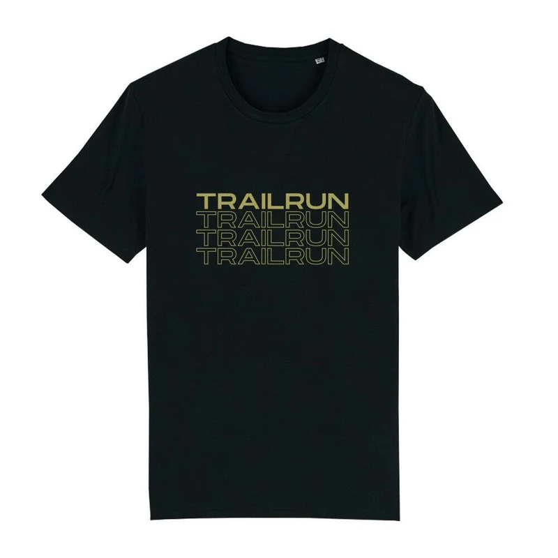 TRAILRUN Letters transparent - Bio Premium T-Shirt
