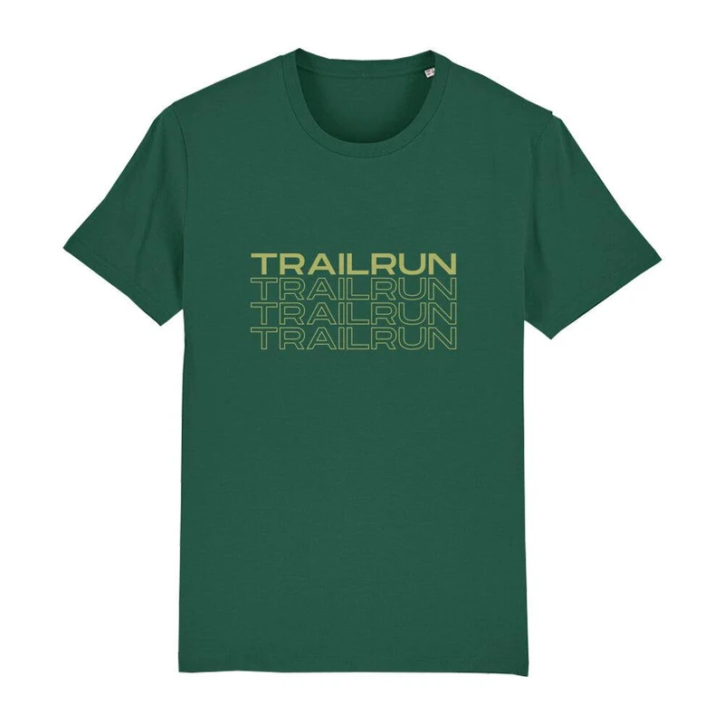 TRAILRUN Letters transparent - Bio Premium T-Shirt