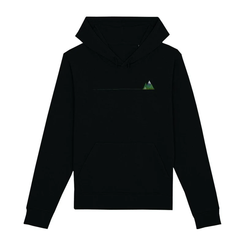 Laufweg Trail Gebirge - Bio Premium Hoodie