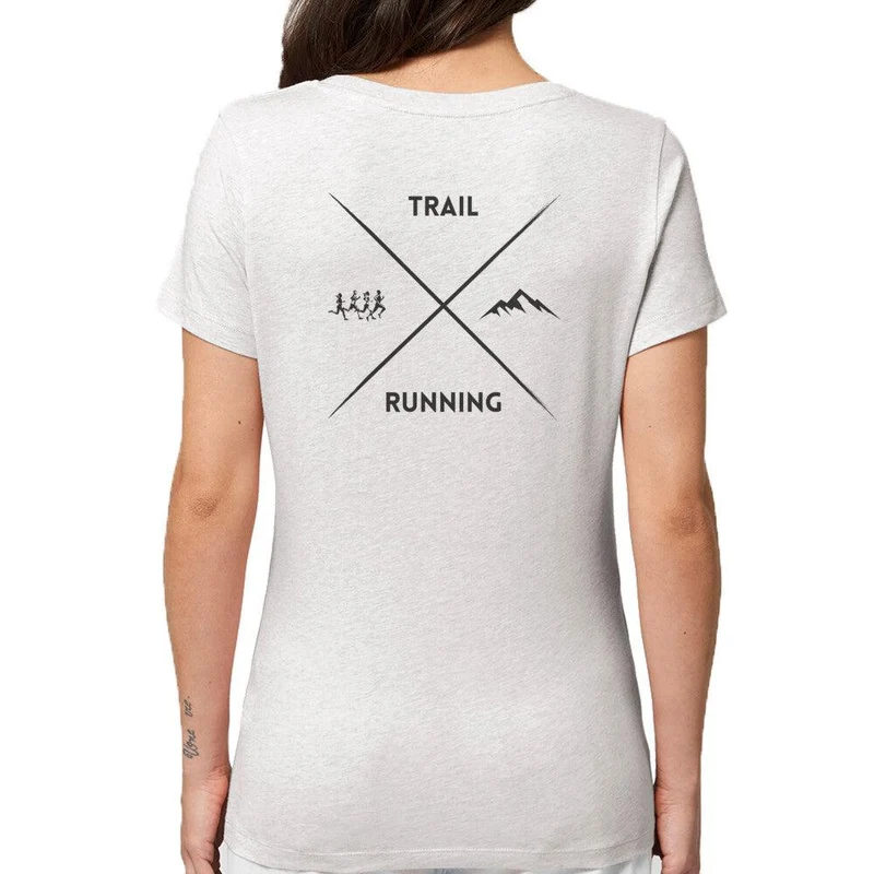 Trail Running Cross - Premium Bio T-Shirt Damen