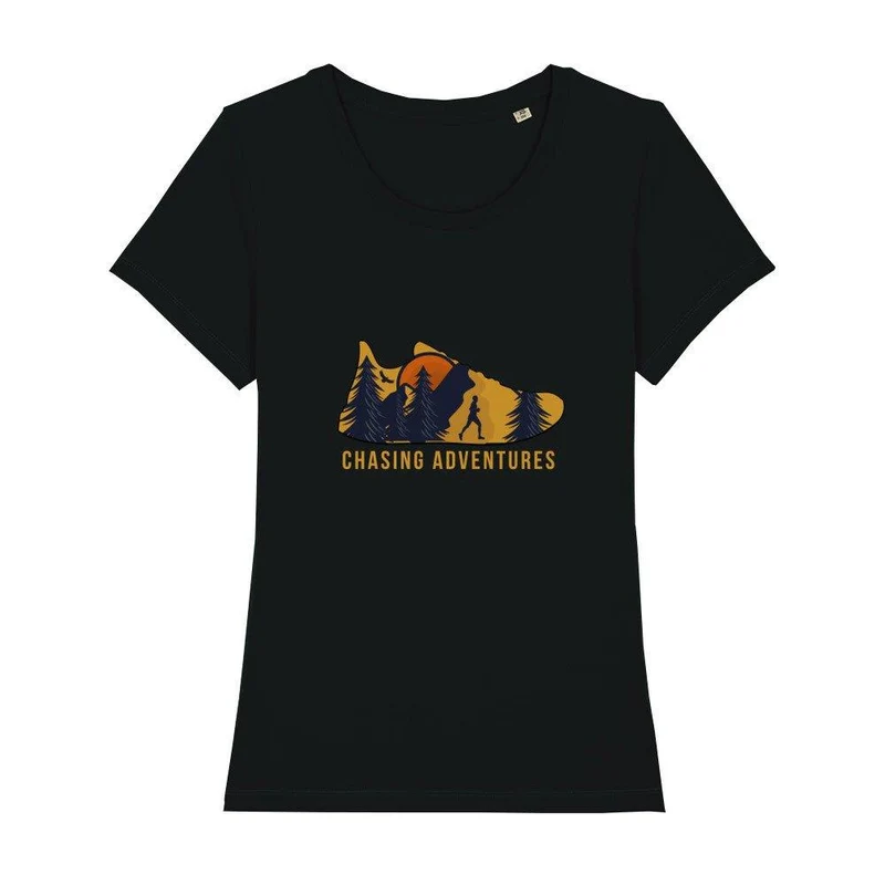 Chasing Adventures - Premium Bio T-Shirt Damen