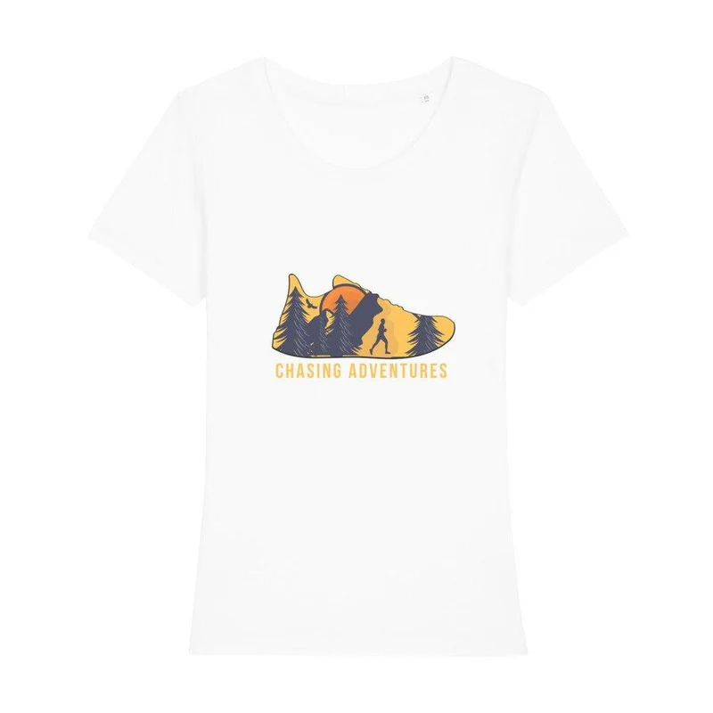 Chasing Adventures - Premium Bio T-Shirt Damen