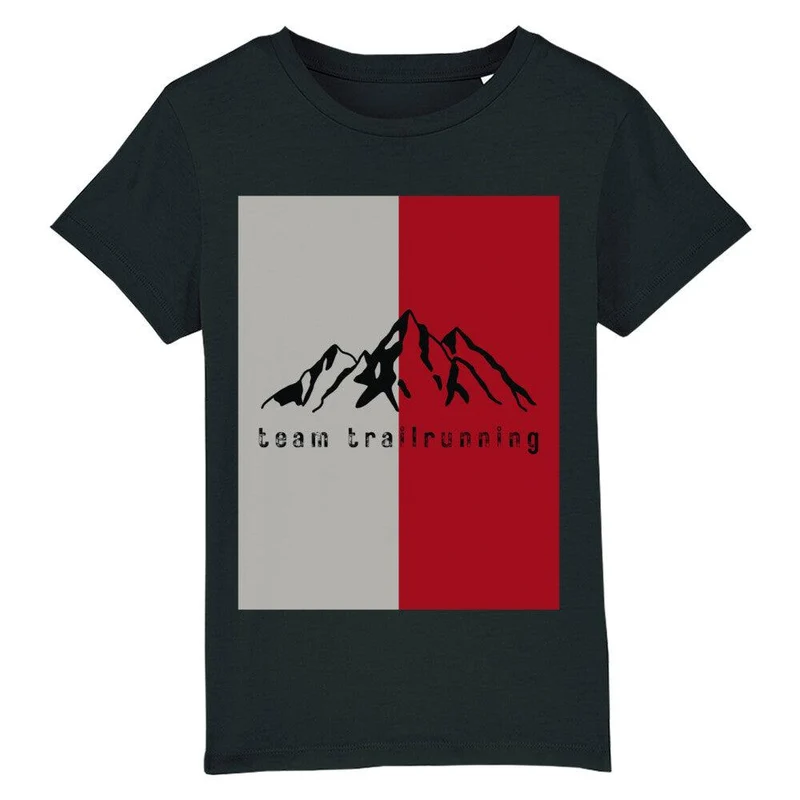 red flag Gebirge - Premium Bio T-Shirt Kinder