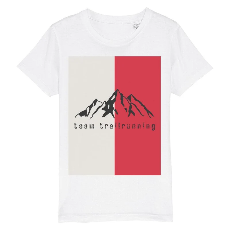 red flag Gebirge - Premium Bio T-Shirt Kinder