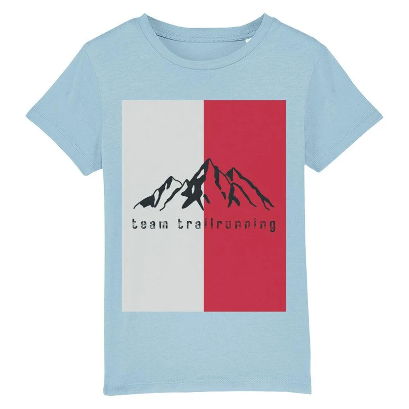 red flag Gebirge - Premium Bio T-Shirt Kinder