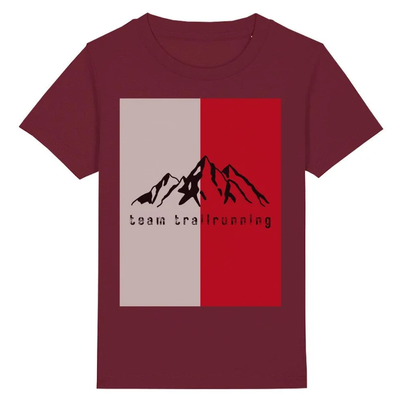 red flag Gebirge - Premium Bio T-Shirt Kinder