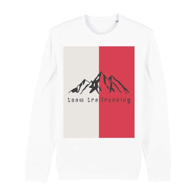 red flag Gebirgstrail - Bio Premium Sweatshirt