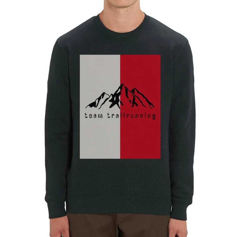 red flag Gebirgstrail - Bio Premium Sweatshirt
