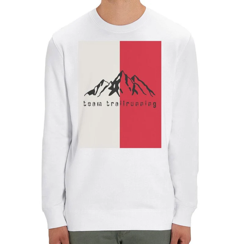 red flag Gebirgstrail - Bio Premium Sweatshirt