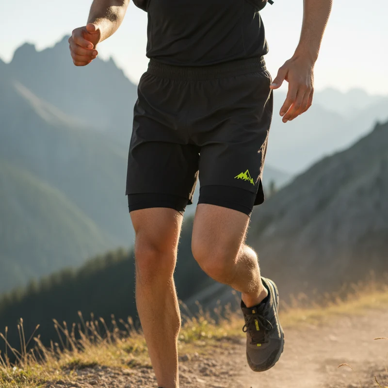 Bergliebe® Herren Trailrunning Shorts