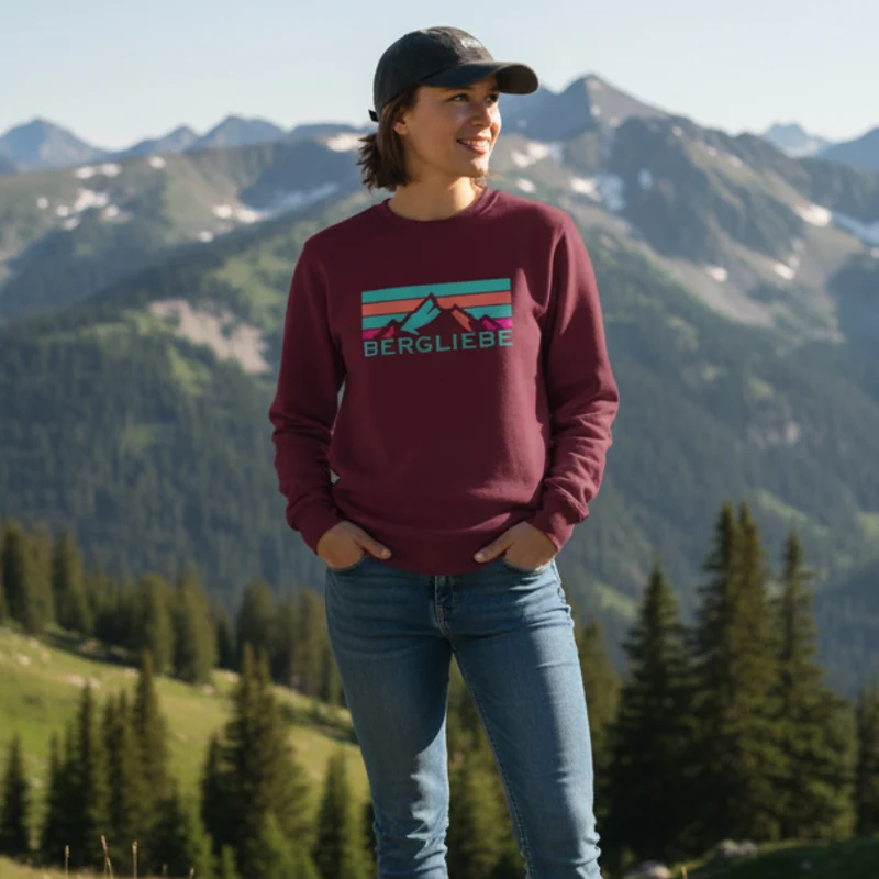 Bergliebe Unisex Premium Organic Sweatshirt