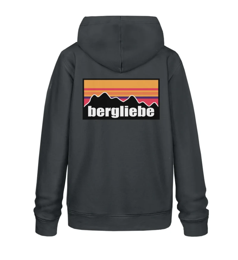 Bergliebe Backprint - Unisex Premium Organic Hoodie