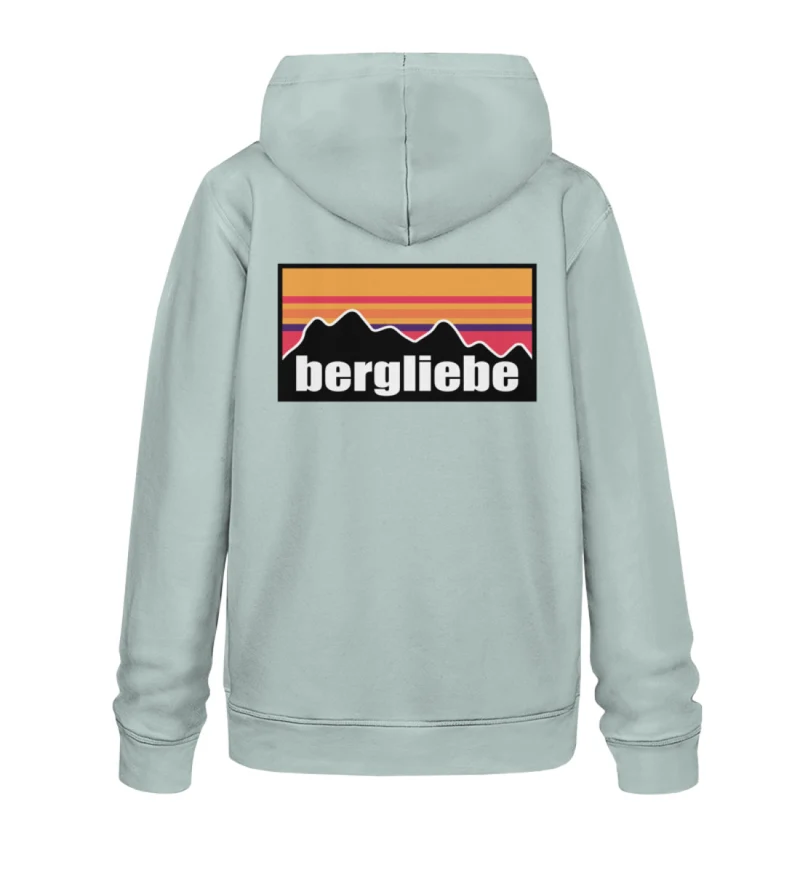 Bergliebe Backprint - Unisex Premium Organic Hoodie