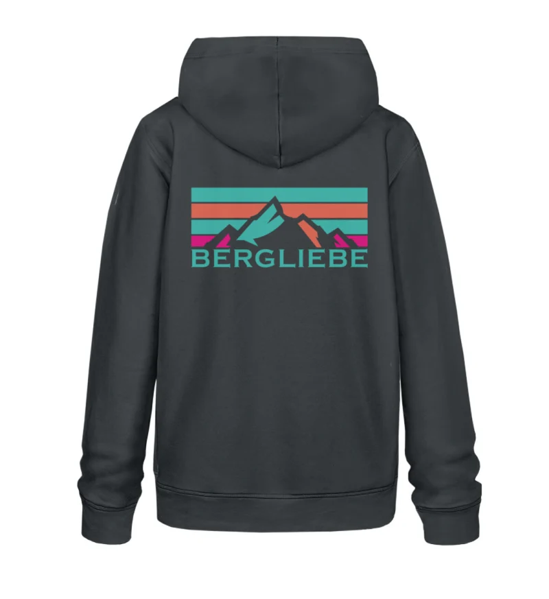 Bergliebe Backprint - Unisex Premium Organic Hoodie