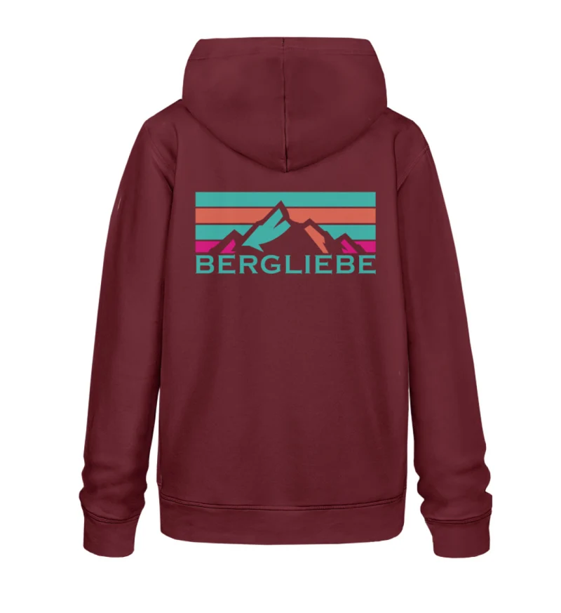 Bergliebe Backprint - Unisex Premium Organic Hoodie