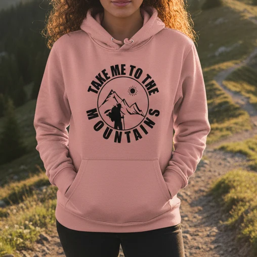 Take me to the mountains - Unisex Premium Organic Hoodie