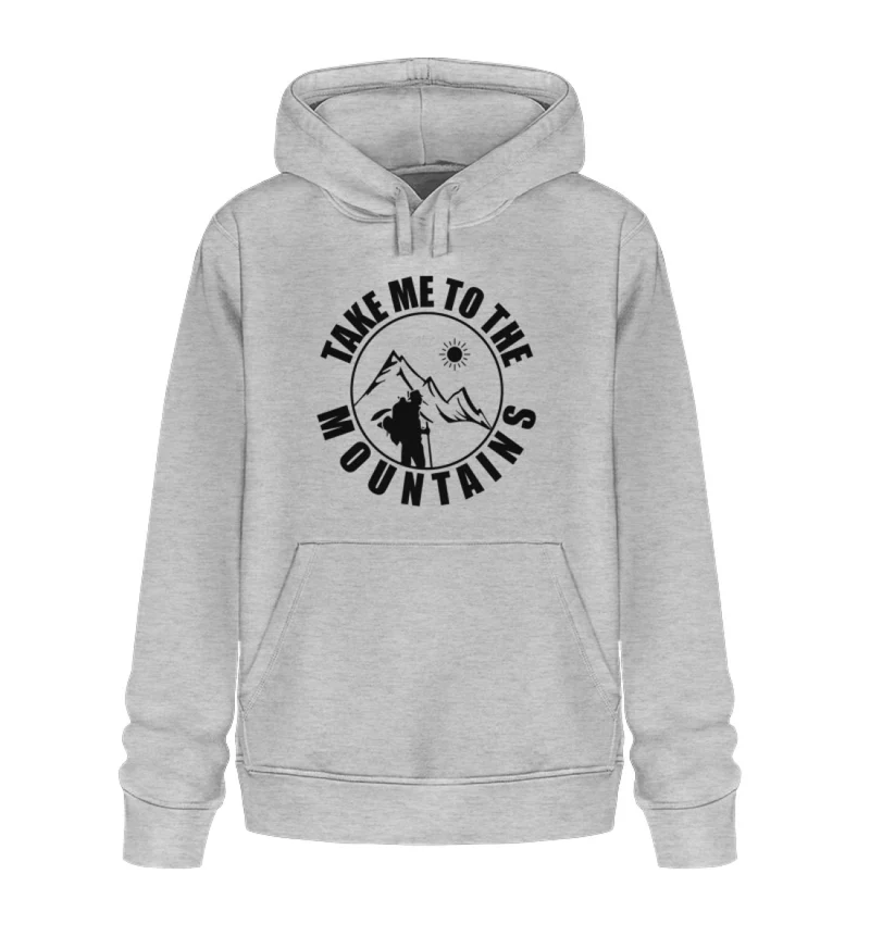 Take me to the mountains - Unisex Premium Organic Hoodie
