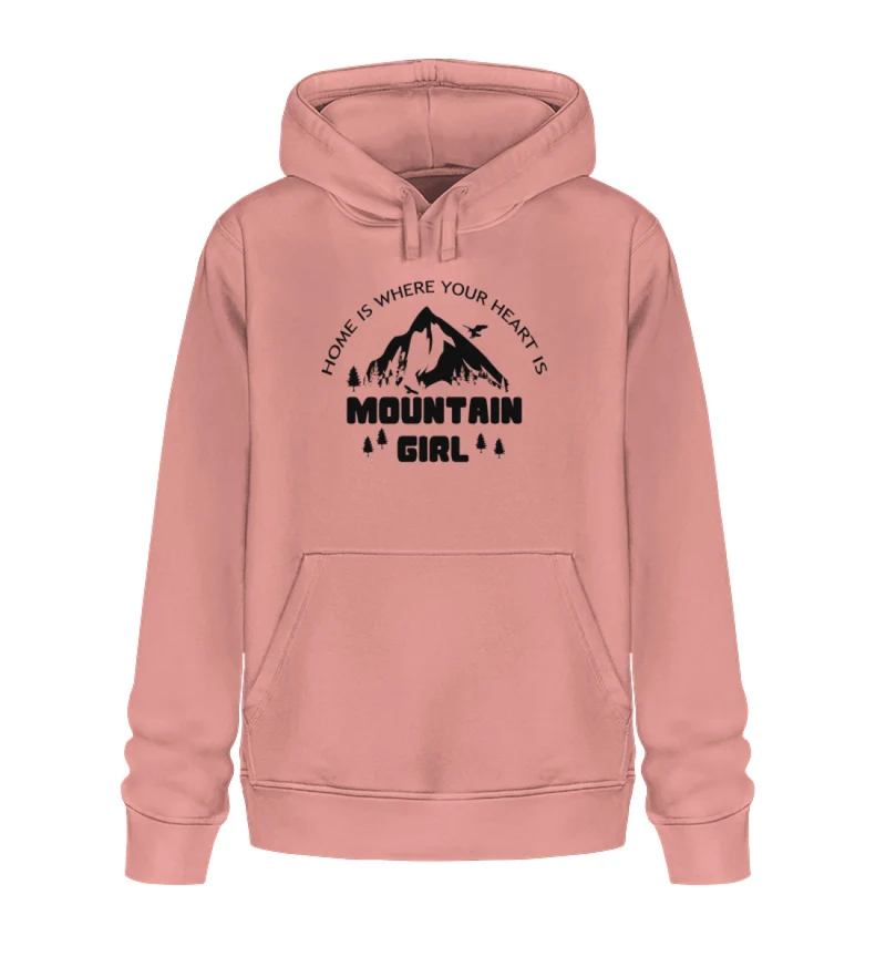 Mountain Girl - Unisex Premium Organic Hoodie