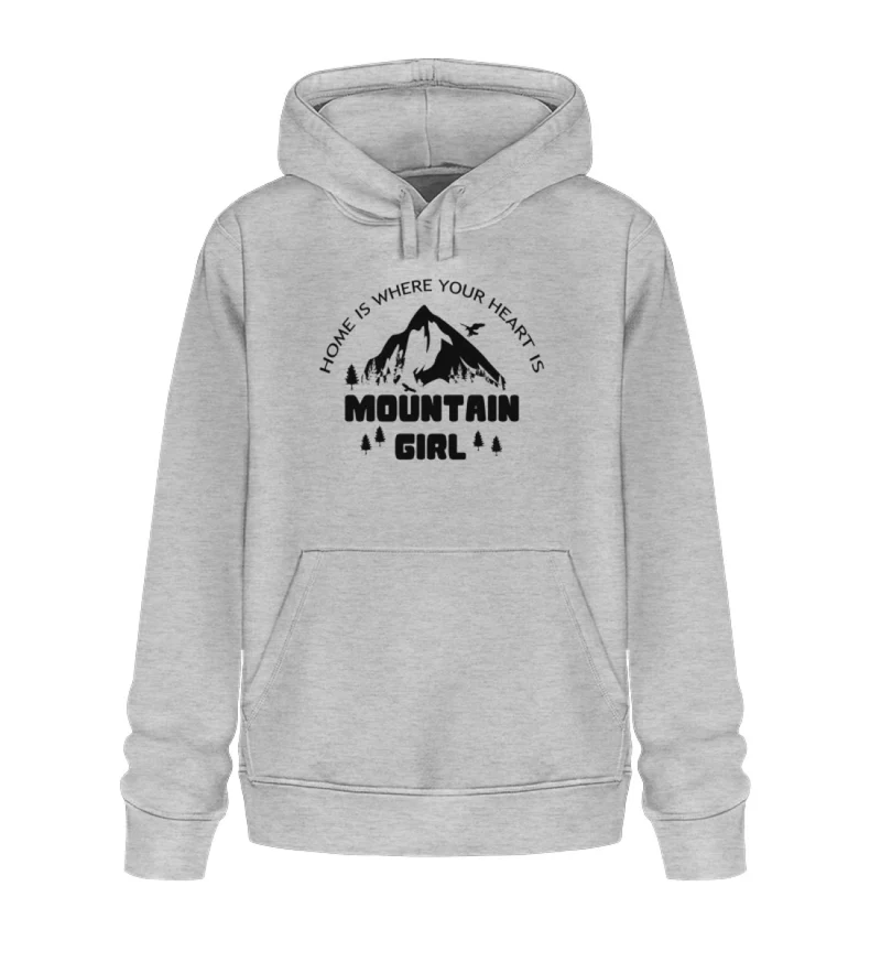 Mountain Girl - Unisex Premium Organic Hoodie