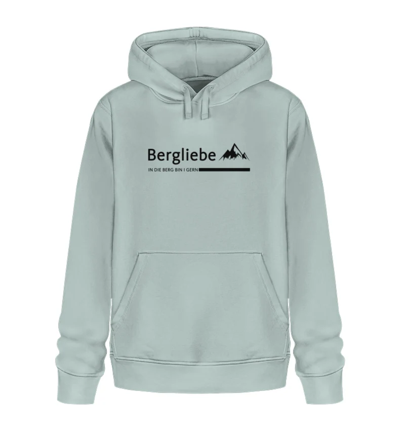 Bergliebe In die Berg bin i gern - Unisex Premium Organic Hoodie