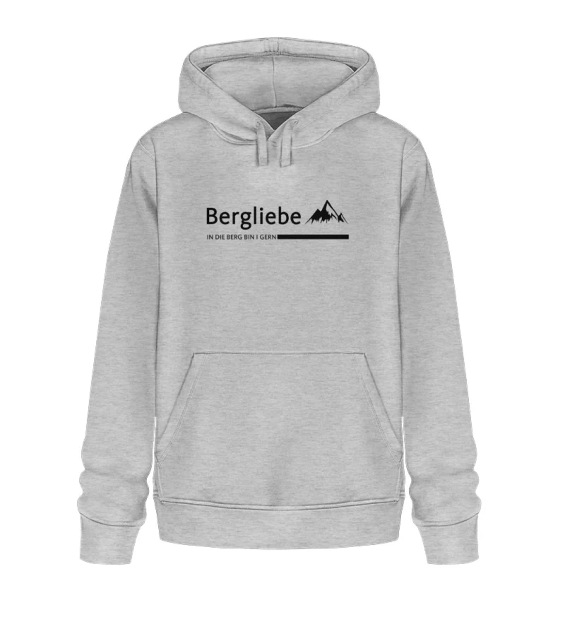 Bergliebe In die Berg bin i gern - Unisex Premium Organic Hoodie