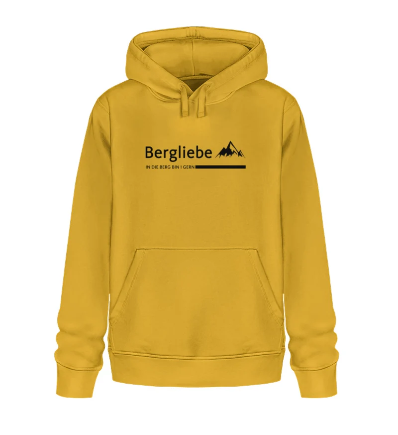 Bergliebe In die Berg bin i gern - Unisex Premium Organic Hoodie