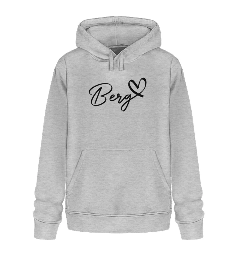 Berg Herz - Unisex Premium Organic Hoodie