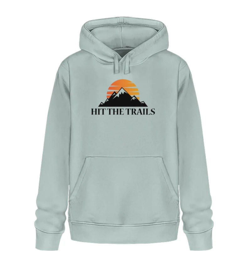 Trailrunning Hit the Trails - Unisex Premium Organic Hoodie