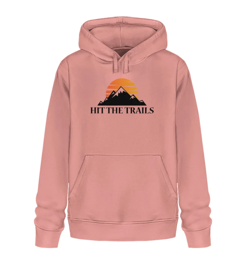 Trailrunning Hit the Trails - Unisex Premium Organic Hoodie