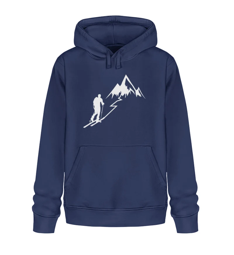 Ski Touring - Unisex Premium Organic Hoodie