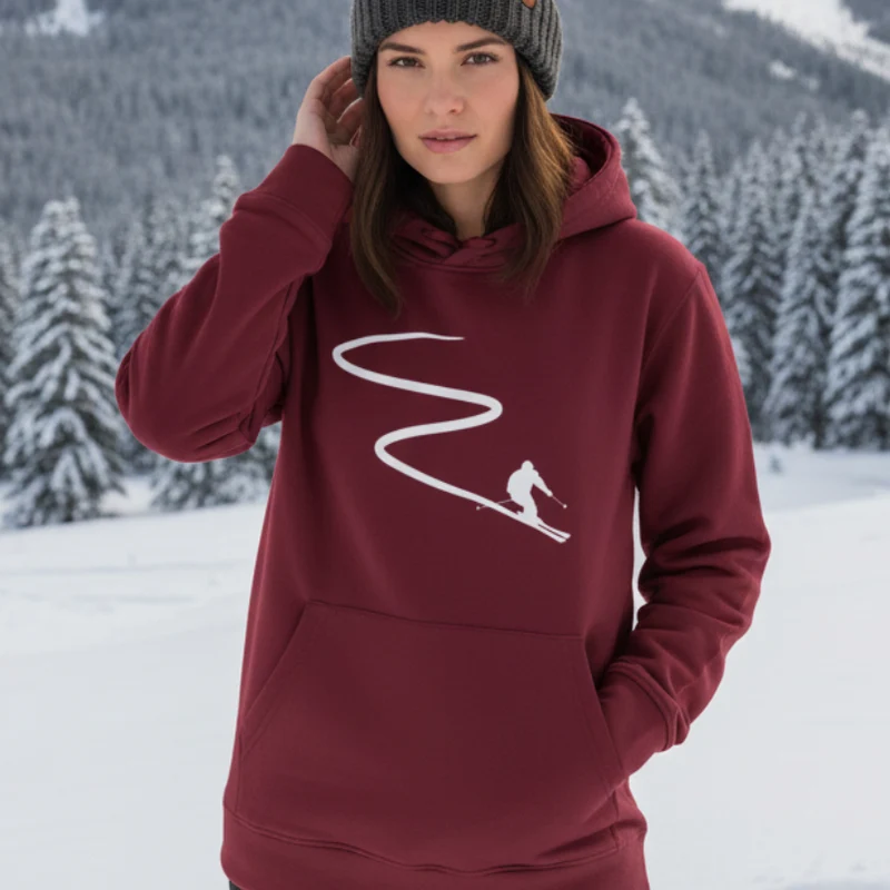 Ski - Unisex Premium Organic Hoodie