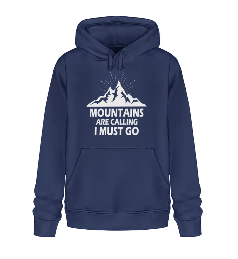 Mountains are calling - Unisex Premium Organic Hoodie