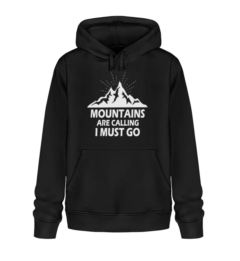 Mountains are calling - Unisex Premium Organic Hoodie