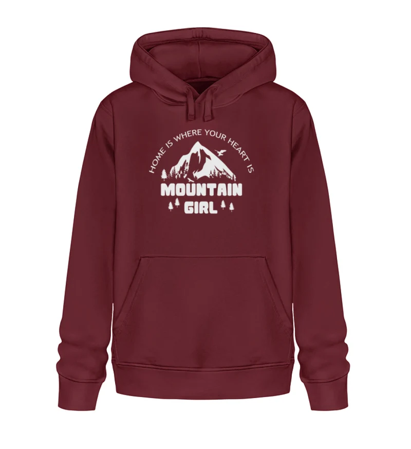 Mountain Girl - Unisex Premium Organic Hoodie