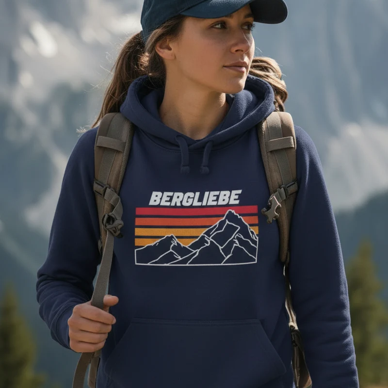 Bergliebe - Unisex Premium Organic Hoodie